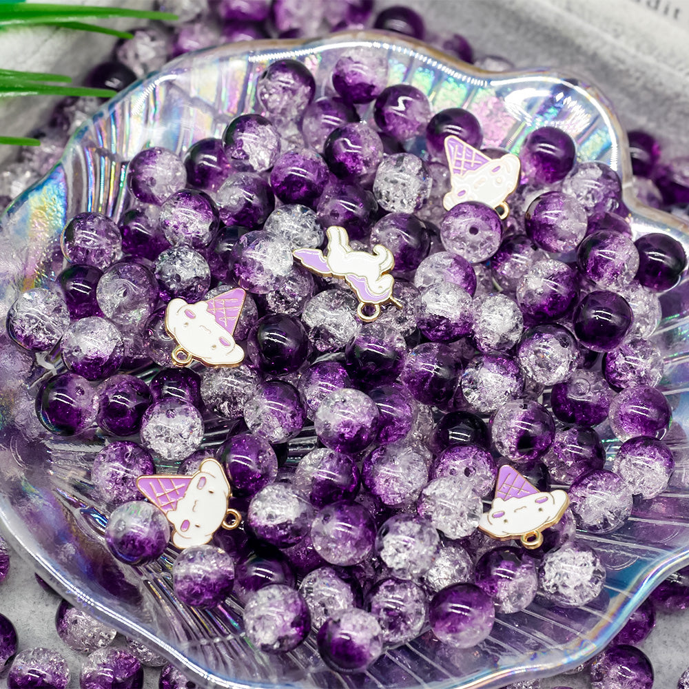 【A022】Amethyst Dream Series- High Quality Glass Beads