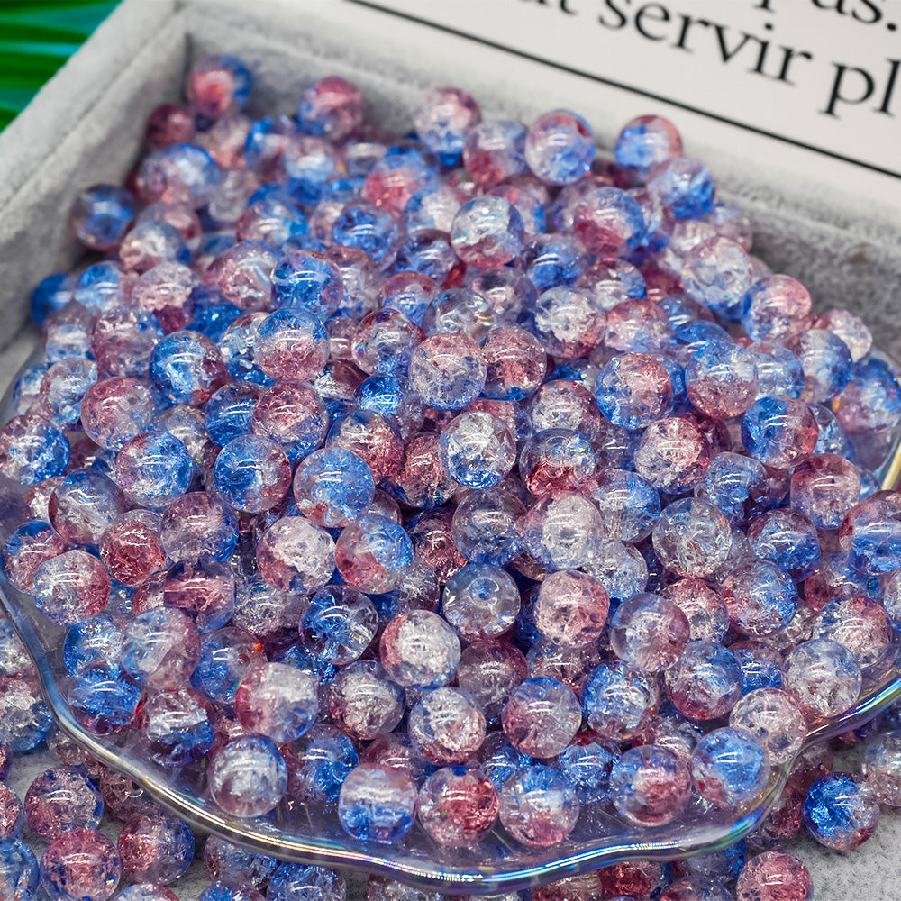 【A001】Sapphire & Ruby - High Quality Glass Beads